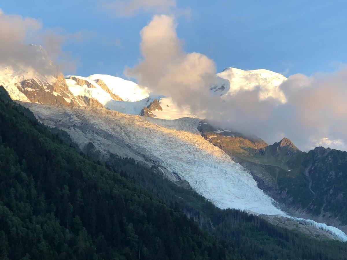 Mont Blanc 43, Vue Mont Blanc , Balcon, Parking Apartman Chamonix Kültér fotó