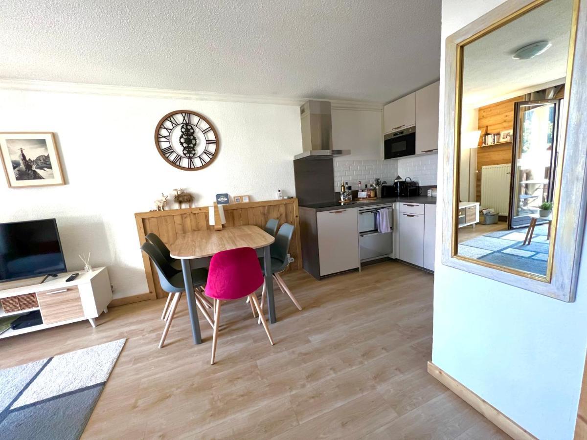Mont Blanc 43, Vue Mont Blanc , Balcon, Parking Apartman Chamonix Kültér fotó