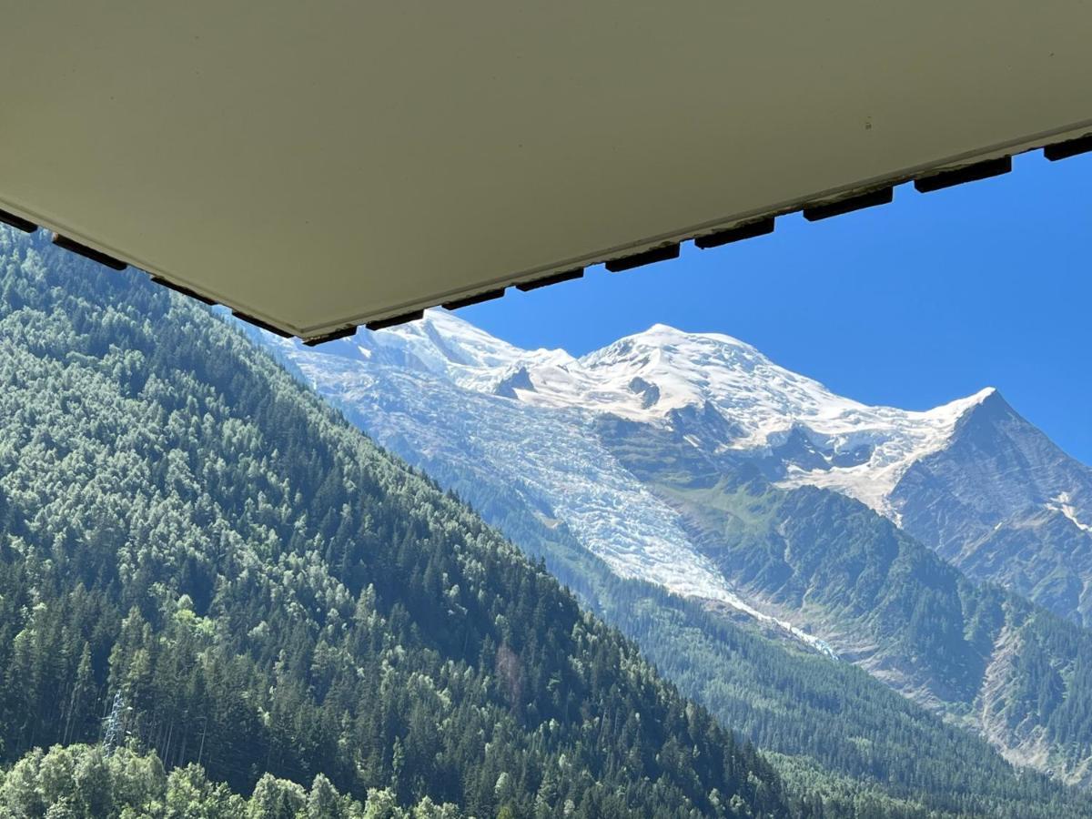 Mont Blanc 43, Vue Mont Blanc , Balcon, Parking Apartman Chamonix Kültér fotó