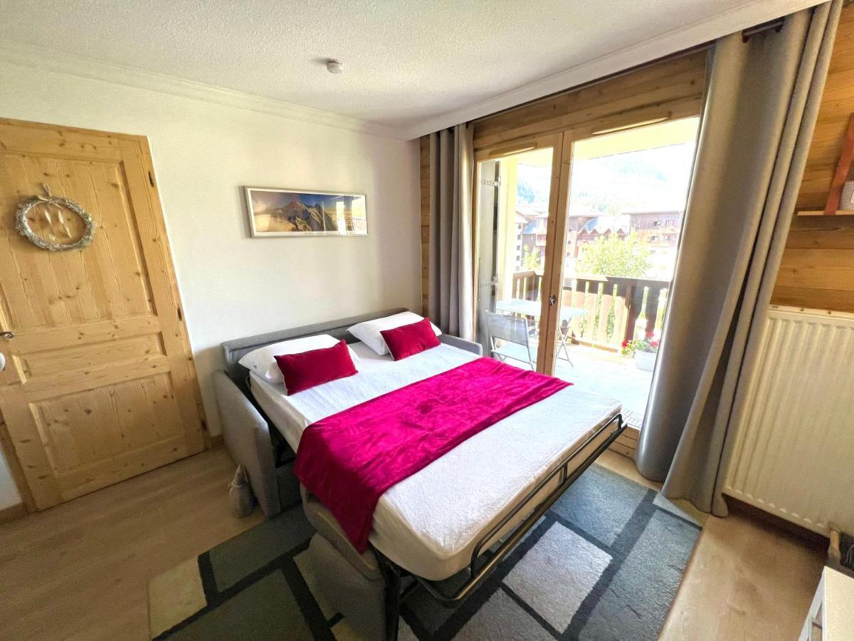 Mont Blanc 43, Vue Mont Blanc , Balcon, Parking Apartman Chamonix Kültér fotó