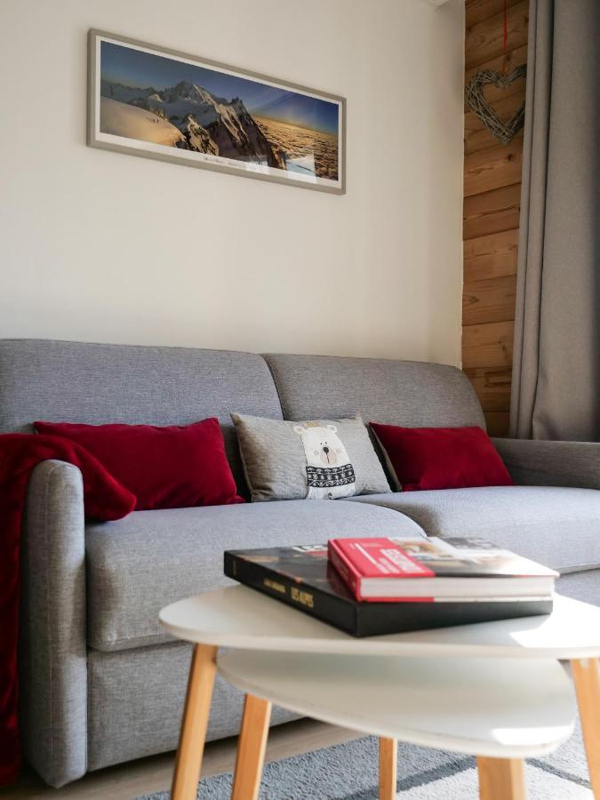Mont Blanc 43, Vue Mont Blanc , Balcon, Parking Apartman Chamonix Kültér fotó